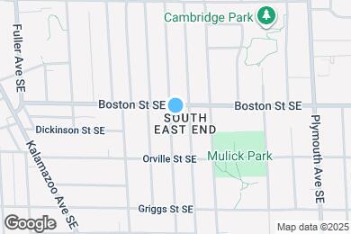 Map image of the property - 1610 Rossman Ave SE