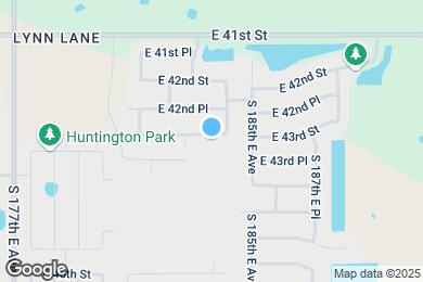 Map image of the property - 18328 E 43rd St