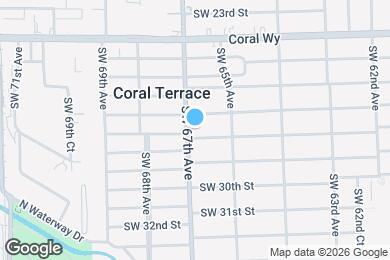Map image of the property - 2741 SW 67th Ave