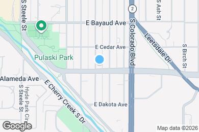 Map image of the property - 268 S Garfield St