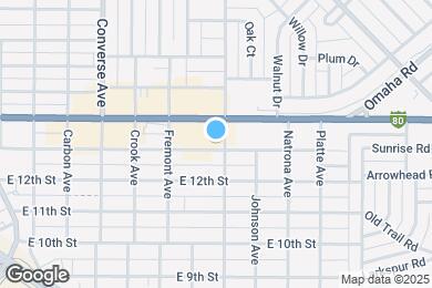 Map image of the property - 2536 E 13th St