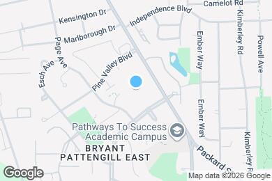 Map image of the property - 2502 Packard St