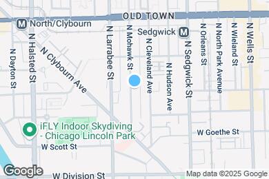 Map image of the property - 1401 N Mohawk St