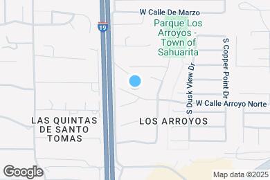 Map image of the property - 898 W Calle Arroyo Norte