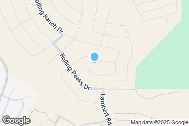 Map image of the property - 13375 Valley Peak Dr