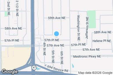 Map image of the property - 390 57th Pl NE