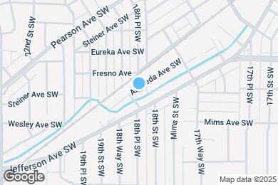 Map image of the property - 1813 Alemeda Ave SW