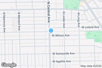 Map image of the property - 5558 W Wilson Ave