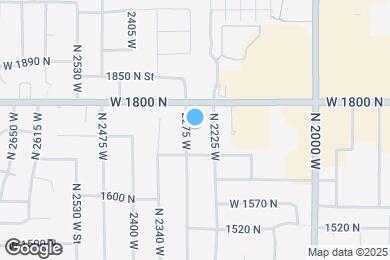 Map image of the property - 1738 N 2275 W