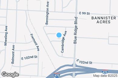 Map image of the property - 6800 E 101st St