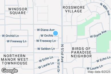 Map image of the property - 5115 W Orchid Ln