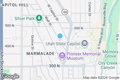 Map image of the property - 410 Wall St