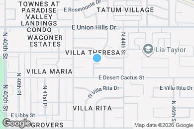 Map image of the property - 4322 E Villa Maria Dr