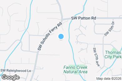 Map image of the property - 3820 SW Scholls Ferry Rd