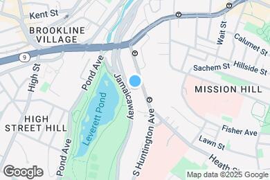 Map image of the property - 81 S Huntington Ave