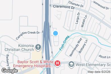 Map image of the property - Canvas at Grand Prairie Townhomes