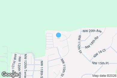 Map image of the property - 11444 NW 18th Ln