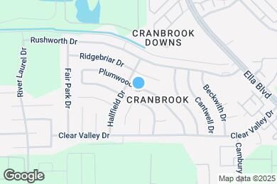 Map image of the property - 1523 Plumwood Dr