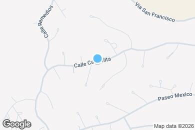 Map image of the property - 1141 Calle Carmelita