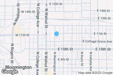 Map image of the property - 708 N Washington St