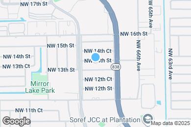 Map image of the property - 6884 NW 14th St