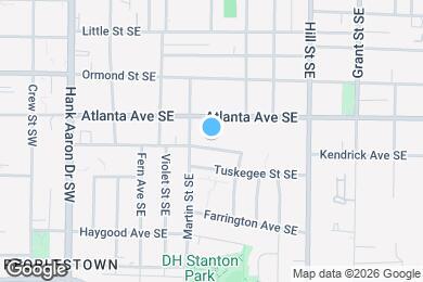 Map image of the property - 166 Vanira Ave SE