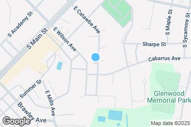 Map image of the property - 333 E Catawba Ave