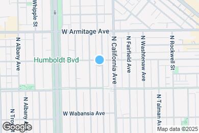 Map image of the property - 1846 N Mozart St
