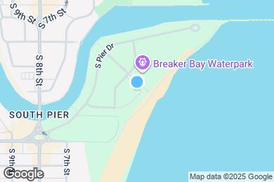 Map image of the property - 411 Beachfront Dr