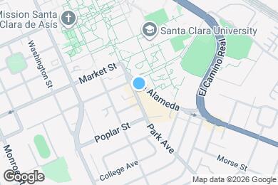 Map image of the property - Nanda on the Alameda