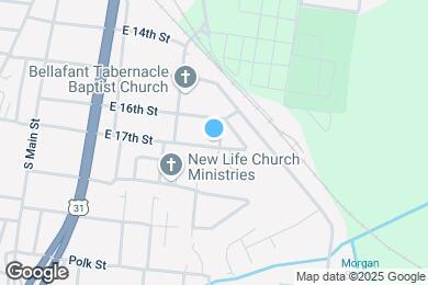 Map image of the property - 413 E 17th St