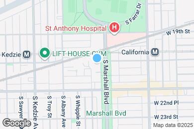 Map image of the property - 2100 S Marshall Blvd