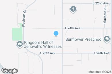 Map image of the property - 5025 E 25th Ct