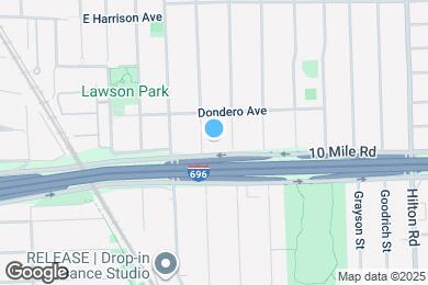Map image of the property - 1525 Wyandotte Ave