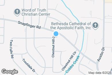 Map image of the property - 2030 Chestnut Hill Cir