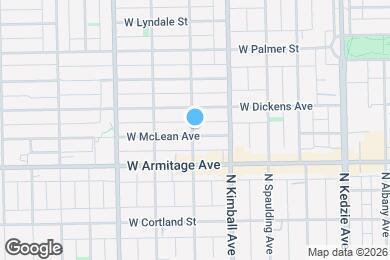Map image of the property - 2039 N St Louis Ave