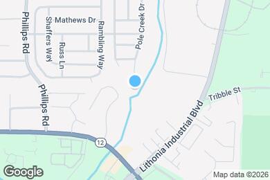 Map image of the property - 6749 Pole Creek Dr