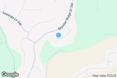 Map image of the property - 30 Mountain Trail Ct SW