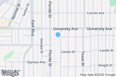 Map image of the property - 3776 Alabama St