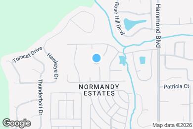 Map image of the property - 1568 Saddlebrook Ln