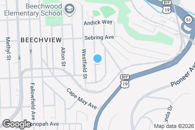 Map image of the property - 1527 Orangewood Ave