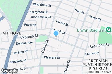 Map image of the property - 156 Cypress St