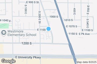 Map image of the property - 1116 S Graff Cir