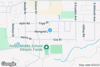 Map image of the property - 3732 Marigold Dr