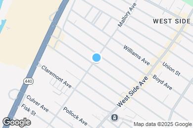 Map image of the property - 114 Mallory Ave