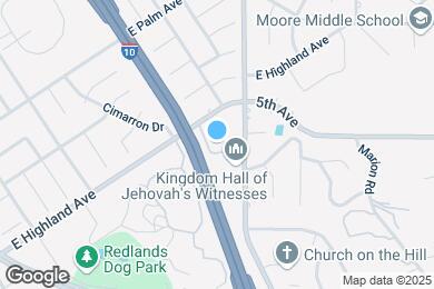 Map image of the property - 1200 E Highland Ave