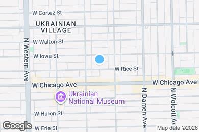 Map image of the property - 2132 W Rice St