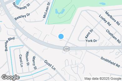 Map image of the property - 3009 Smithfield Rd