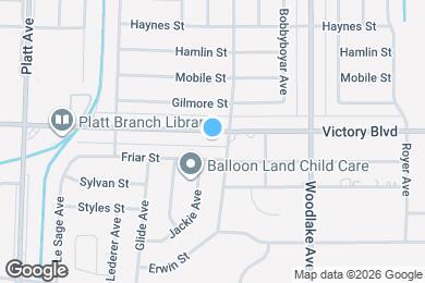Map image of the property - 23330 Victory Blvd