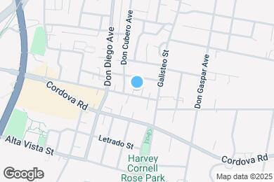 Map image of the property - 207 Camino de los Marquez